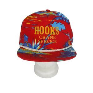 Vintage Hooks Crane Service Snapback Hat by San Sun